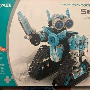 Mechanical Master Robot Building Kit - Blue and Black